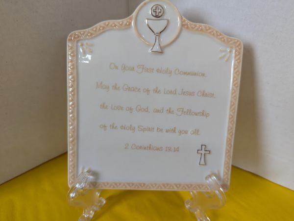 Ceramic Plaque - Communion